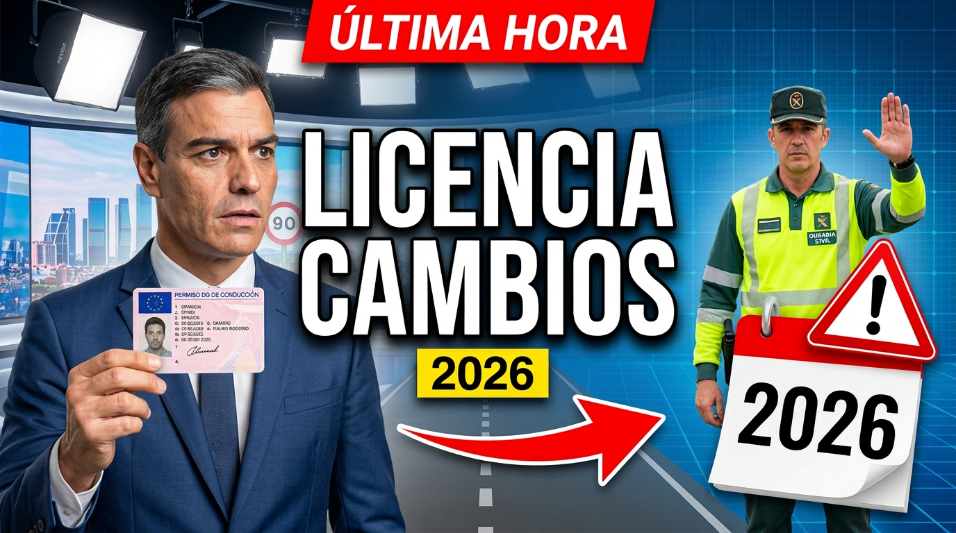 Cambios en el Permiso de Conducir de España 2026